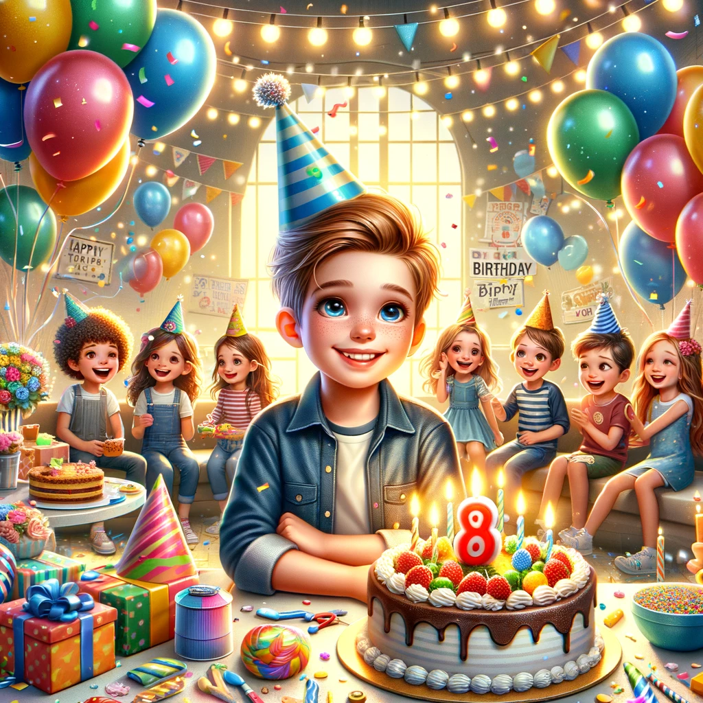 Поздравления для мальчика на 8 лет