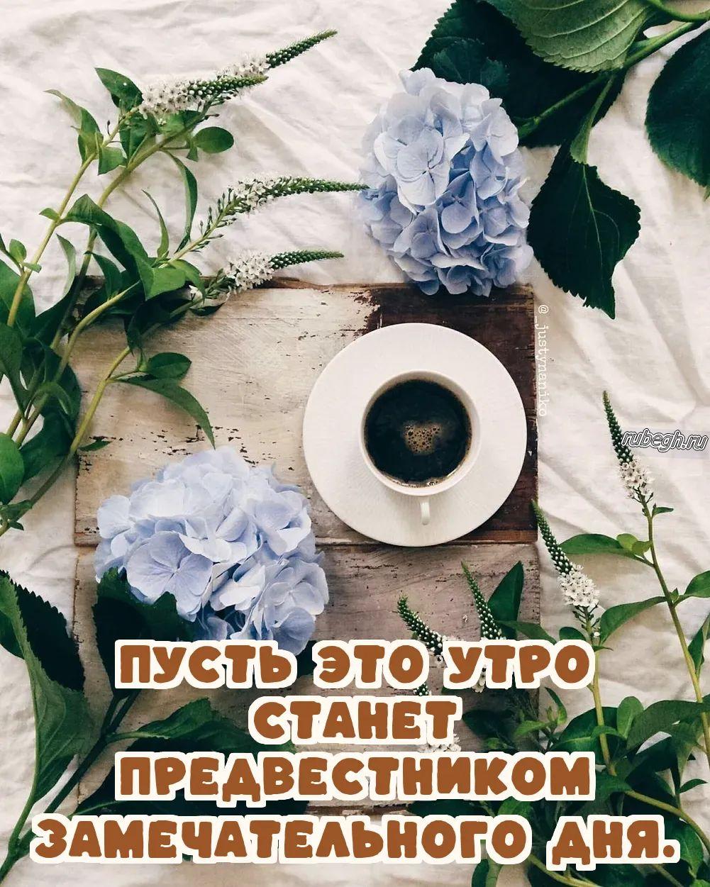 Открытки и картинки «Доброе утро с кофе!»