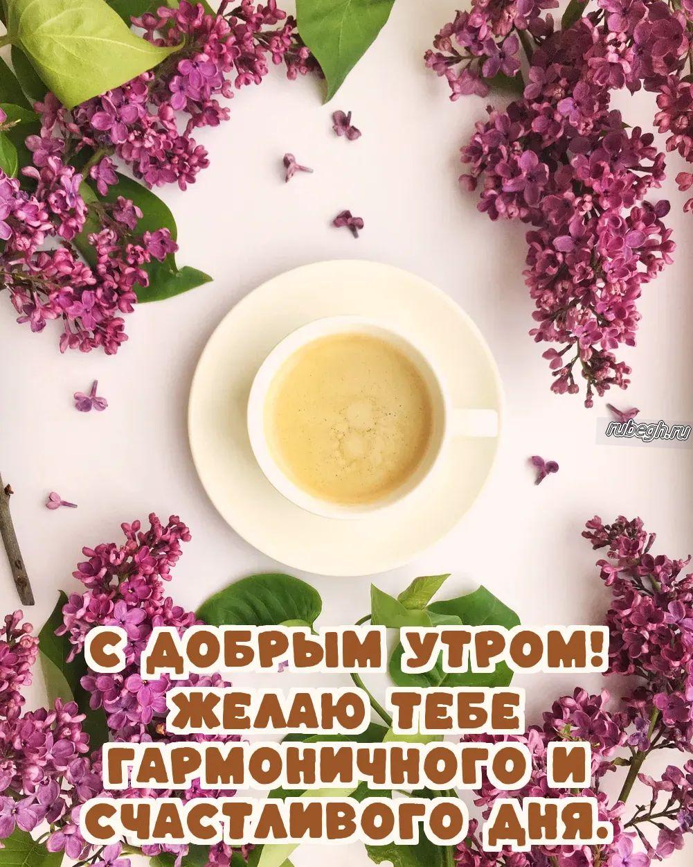 Открытки и картинки «Доброе утро с кофе!»
