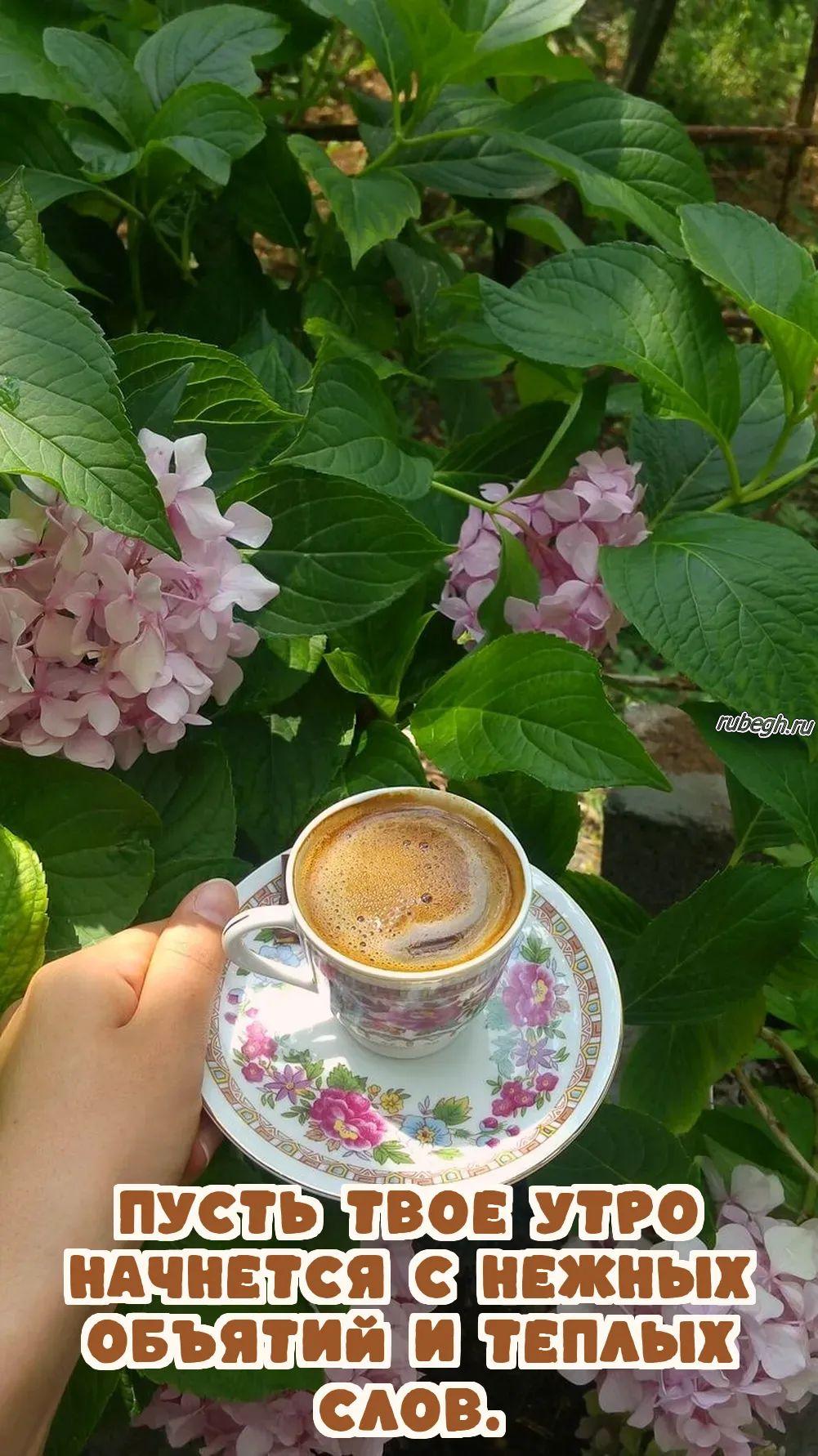 Открытки и картинки «Доброе утро с кофе!»